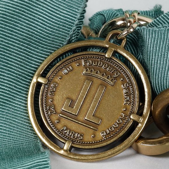 Lanvin Quilted Teal Leather Happy Crossbody Handbag - Picture 8 of 15